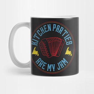 Kitchen Parties Are My Jam || Newfoundland and Labrador || Gifts || Souvenirs || Clothing Mug